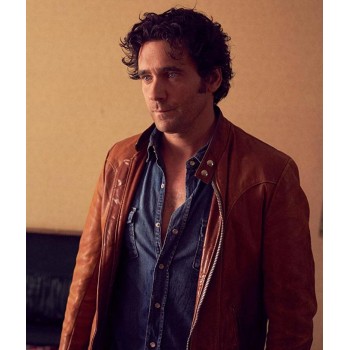 Allan Hawco Caught Brown Leather Jacket